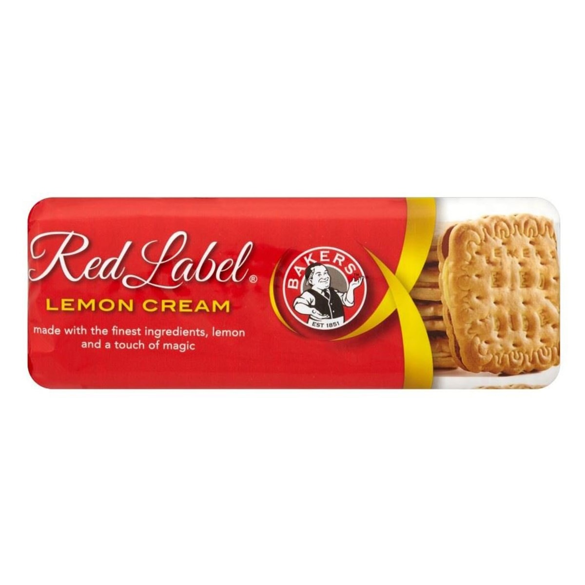 Buy Bakers Red Label Lemon Creams Biscuits - 200 gm