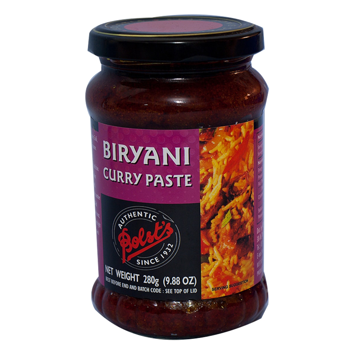 Buy Bolsts Biryani Curry Paste - 280 gm