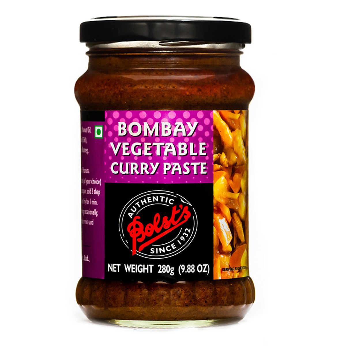 Buy Bolsts Bombay Vegetable Curry Paste - 280 gm