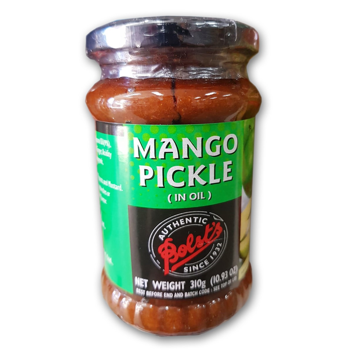 Buy Bolsts Mango Pickle (in Oil) - 310 gm