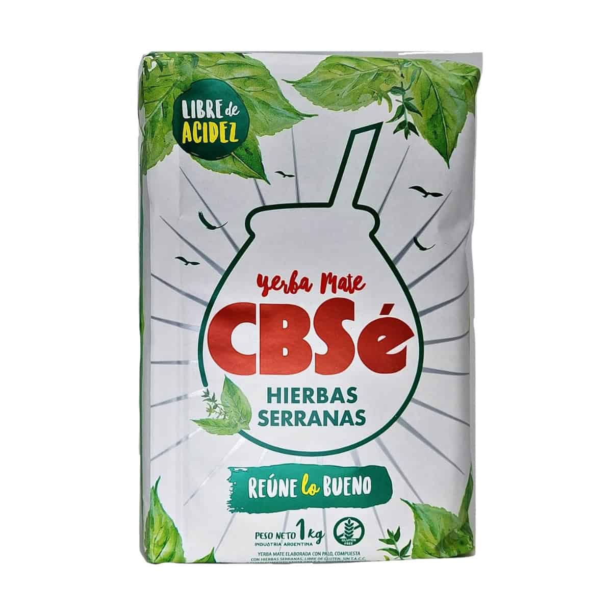 Buy CBSe Hierbas Serranas Yerba Mate Tea (La Mas Tomada) - 1 kg