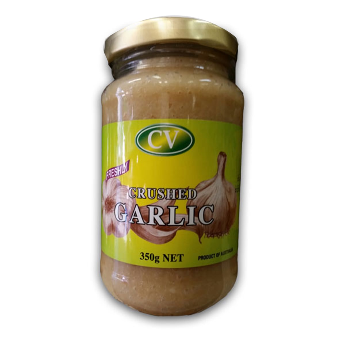 Buy CV Freshly Crushed Garlic Paste - 350 gm
