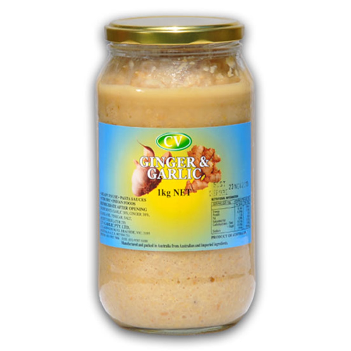 Buy CV Ginger and Garlic Paste - 1 kg