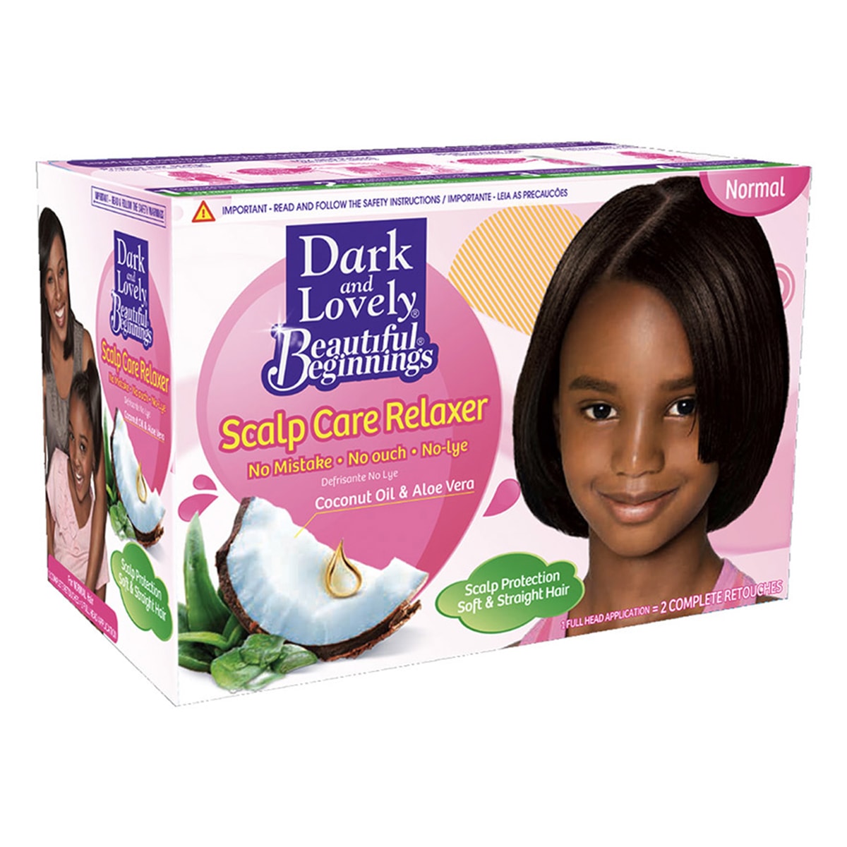 Buy Dark and Lovely Kids No Mistake Hair Relaxer for Normal Hair - 600 ml