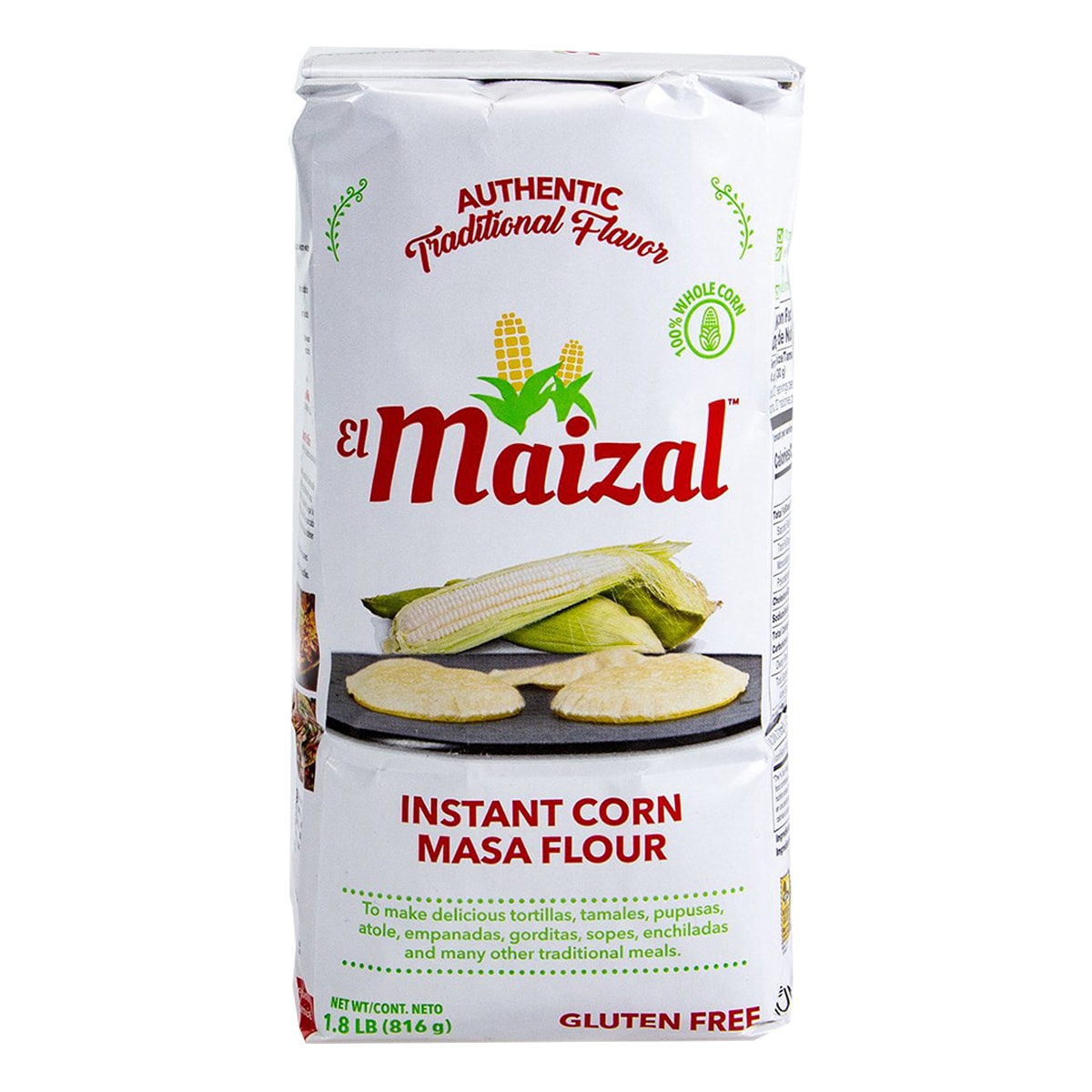 Buy EL Maizal Nixtamalized White Corn Masa Mix - 816 gm