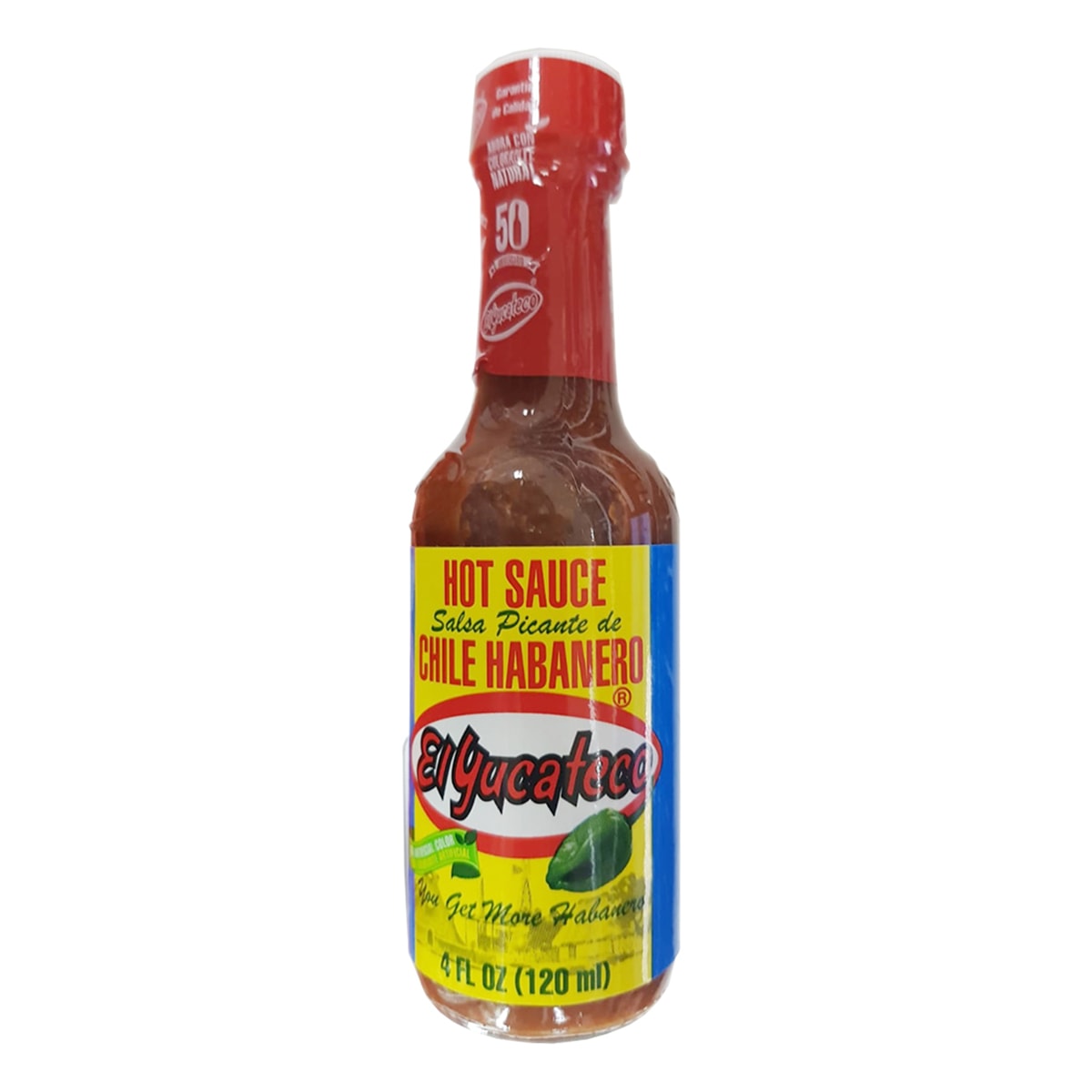 Buy El Yucateco Hot Sauce Salsa Picante De Chile Habanero - 120 ml