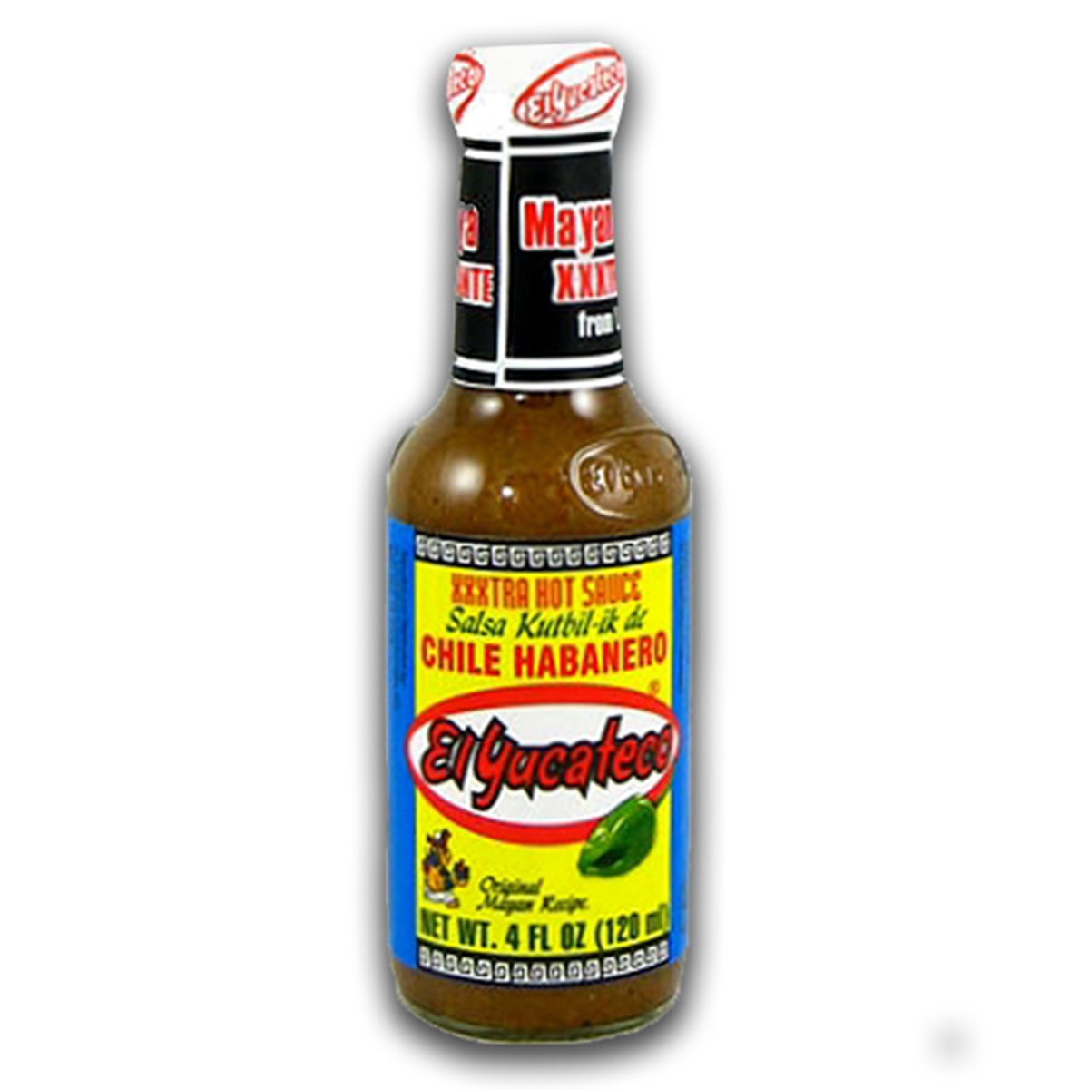 Buy El Yucateco XXXtra Hot Sauce Salsa Kutbil-ik De Chile Habanero - 120 ml