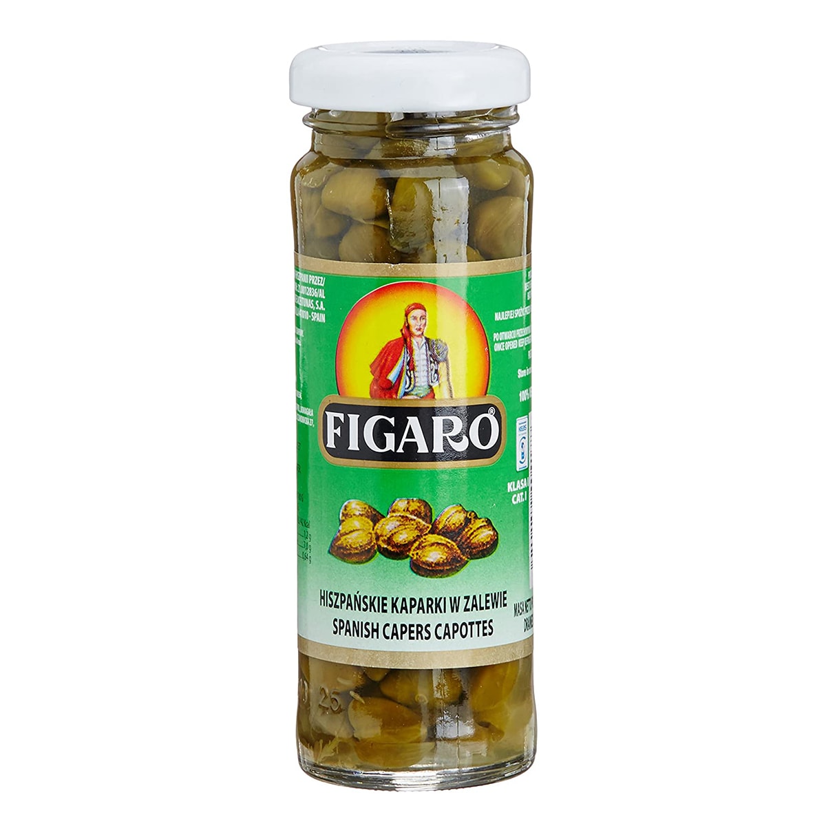 Buy Figaro Capers in Vinegar - 110 gm