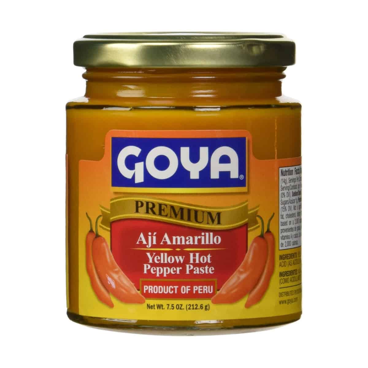 Buy Goya Aji Amarillo Yellow Hot Pepper Paste 212 6 Gm Best Price 