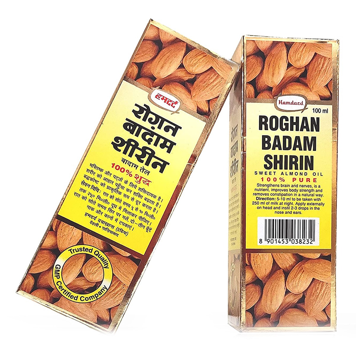 Buy Hamdard Roghan Badam Shirin (Sweet Almond Oil) - 100 ml
