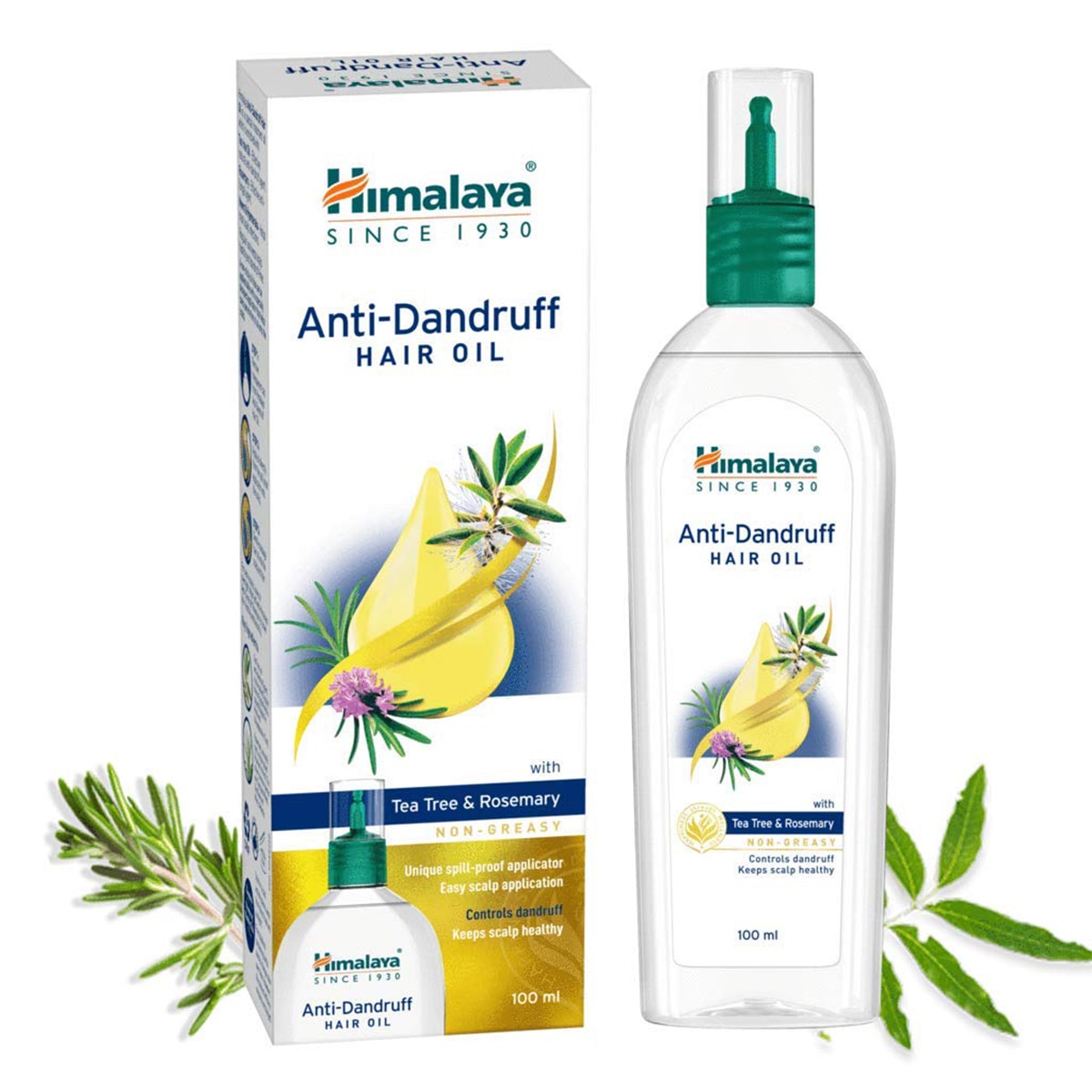 Buy Himalaya Herbals Anti Dandruff Hair Oil - 100 ml