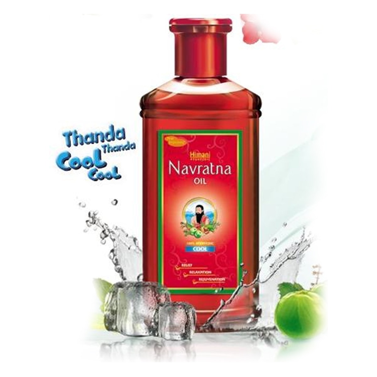 Buy Himani Navratna Oil Cool (100% Herbal) - 200 ml