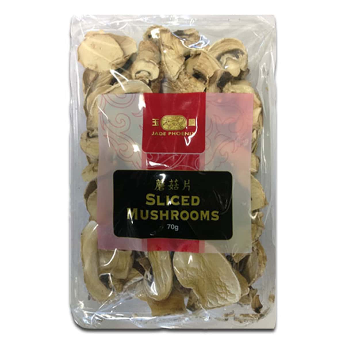 Buy Jade Phoenix Sliced Mushrooms - 70 gm