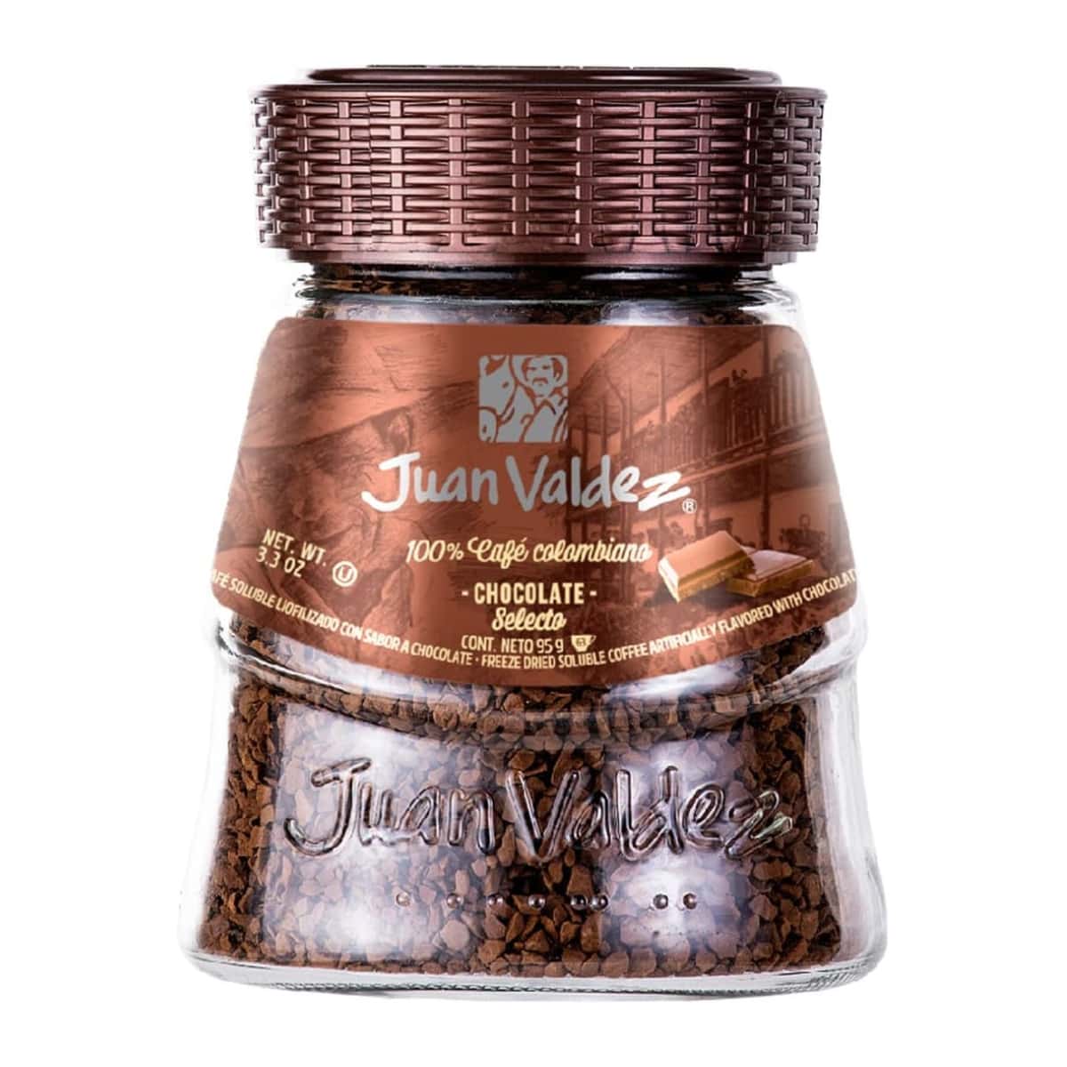 Buy Juan Valdez Chocolate Freeze Dried Soluble Coffee (100% Colombian Coffee) - 95 gm