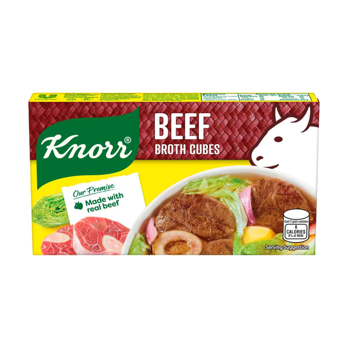Buy Knorr Beef Broth Cubes - 60 gm