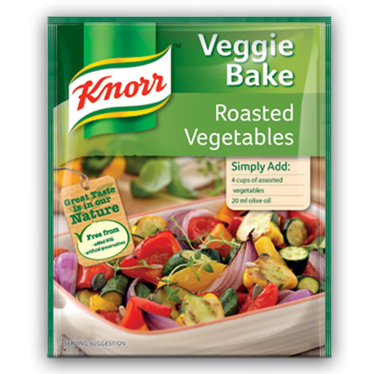 Buy Knorr Roasted Vegetables Veggie Bake Soup - 45 gm