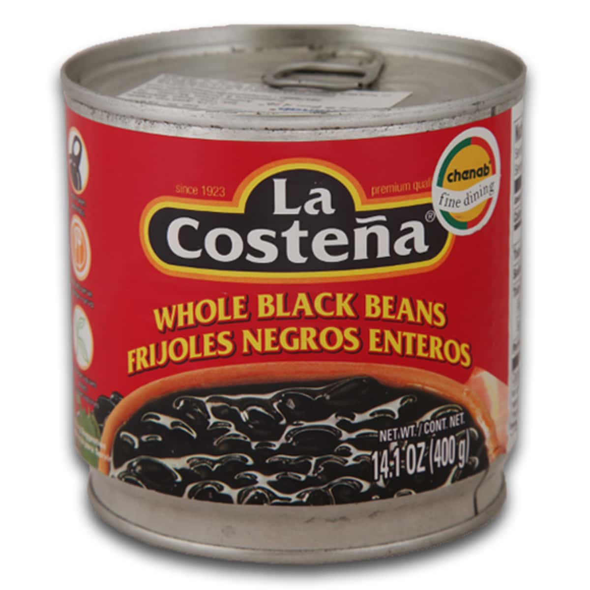 Buy La Costena Whole Black Beans (Frijoles Negros Enteros) - 400 gm