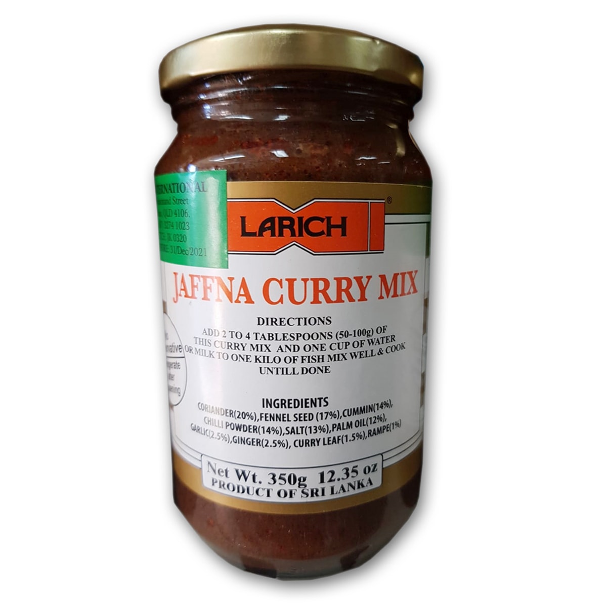 Buy Larich Jaffna Curry Mix - 350 gm
