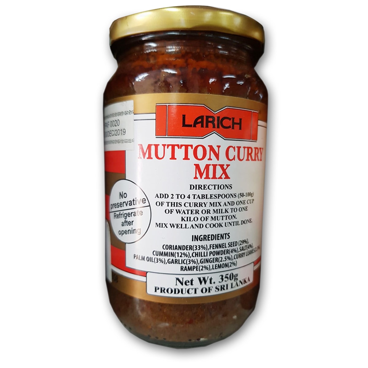 Buy Larich Mutton Curry Mix - 350 gm