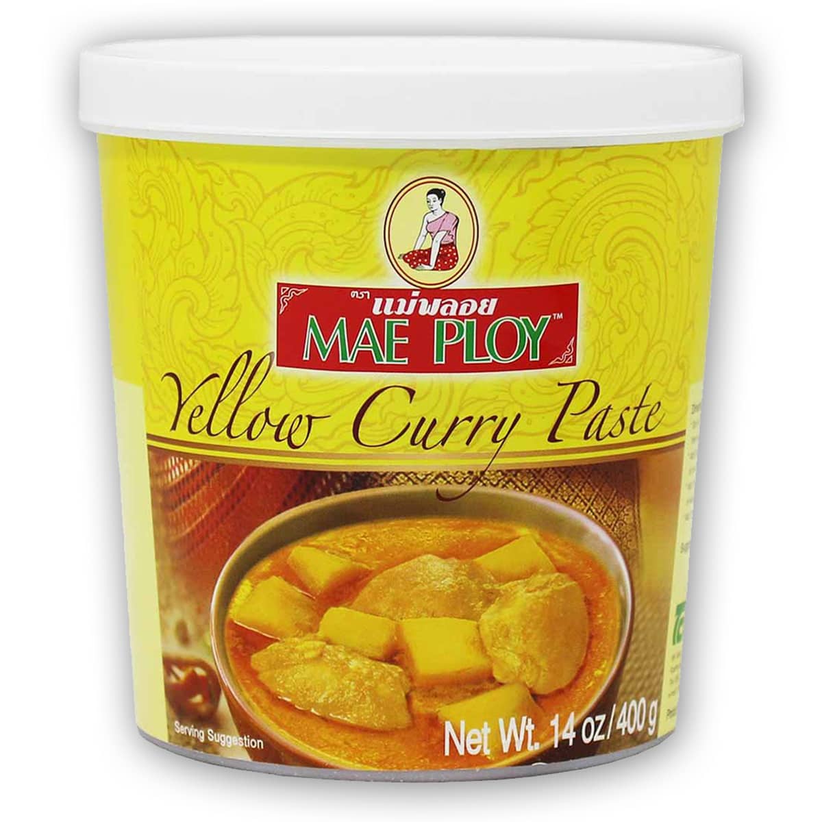 Buy Mae Ploy Yellow Curry Paste - 400 gm