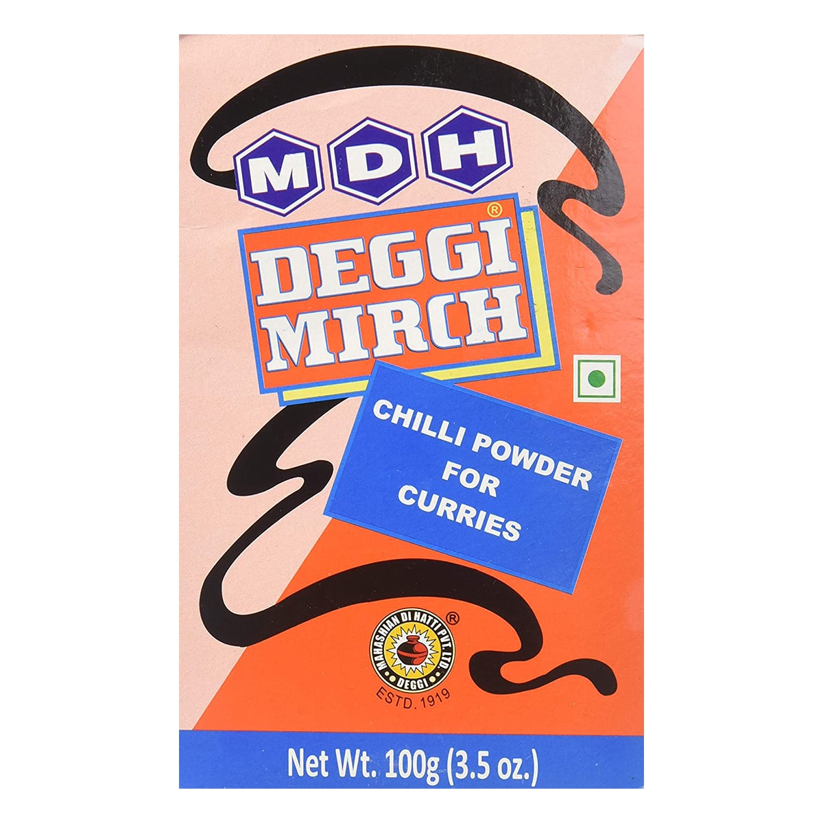 Buy MDH Deggi Mirch (Chilli Powder for Curries) - 100 gm