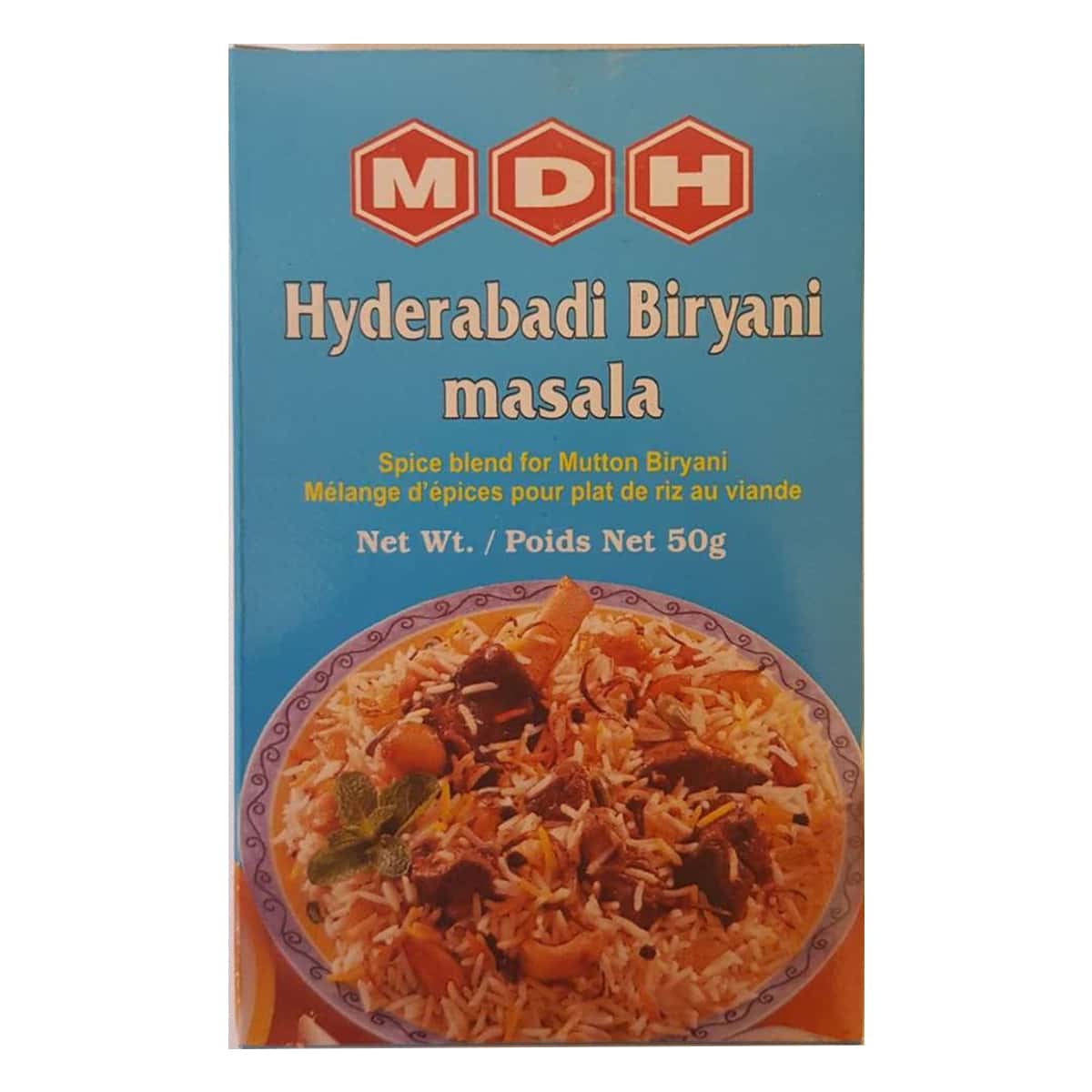 Buy MDH Hyderabadi Biryani Masala - 50 gm