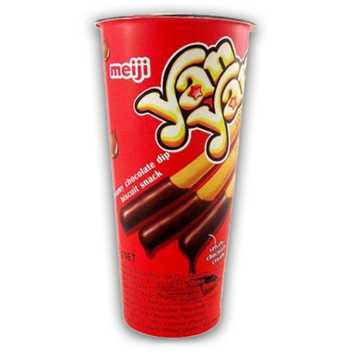 Buy Meiji Yan Yan Creamy Chocolate Dip Biscuit Snack - 50 gm