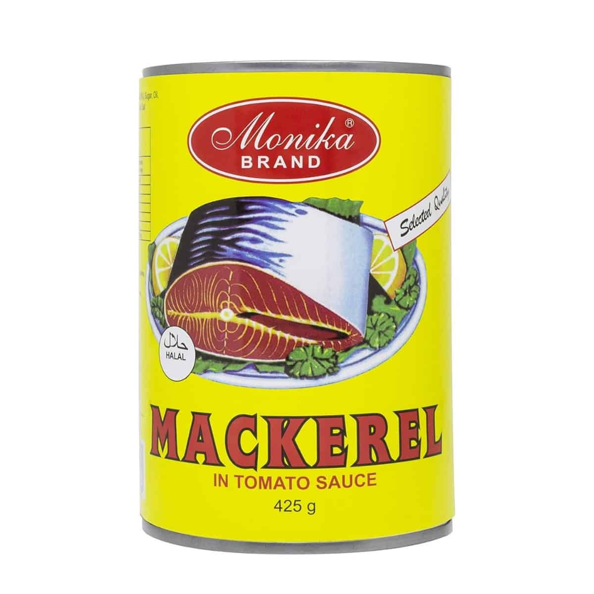 Buy Monika Mackerel in Tomato Sauce - 425 gm