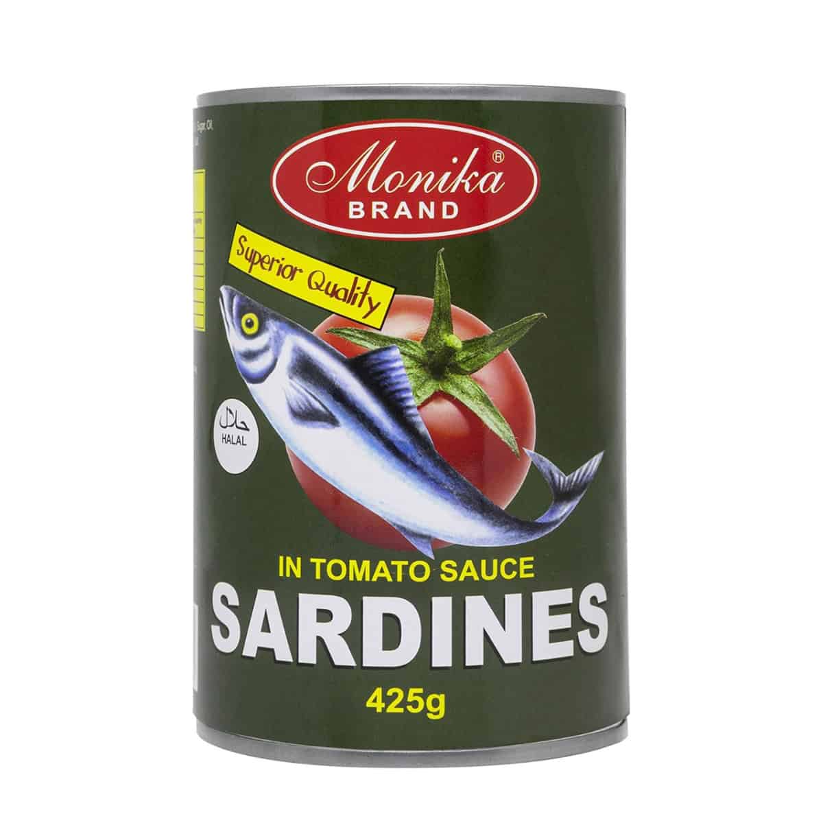 Buy Monika Sardines in Tomato Sauce - 425 gm
