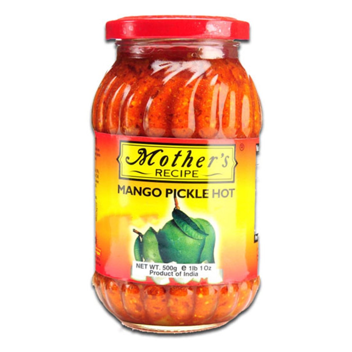 Buy Mothers Recipe Mango Pickle Hot - 500 gm