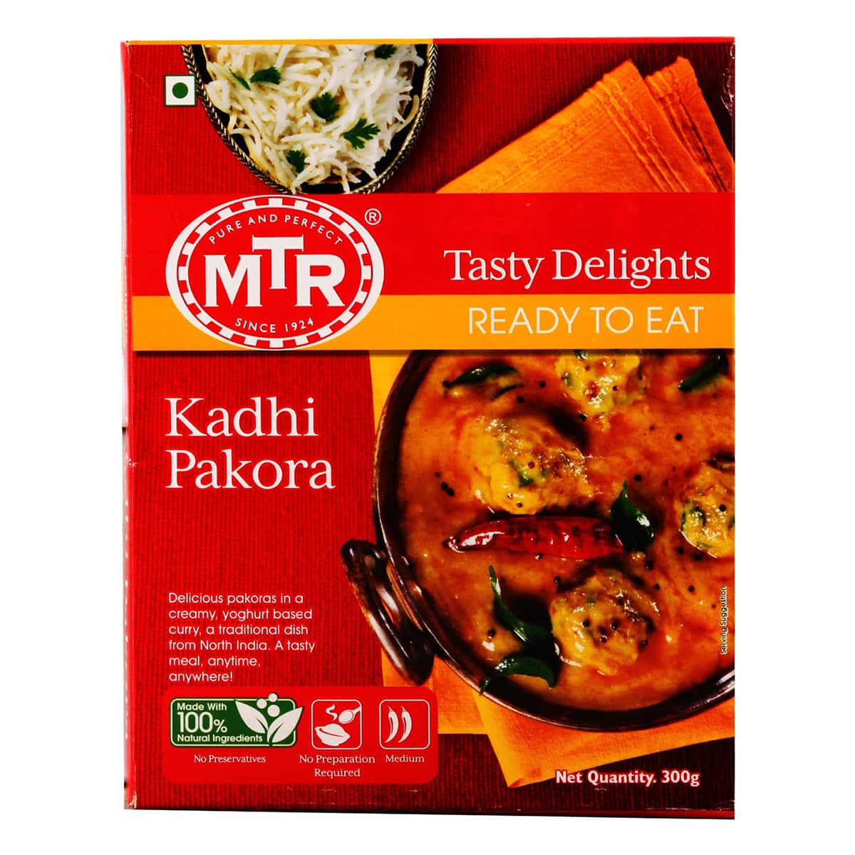 Buy MTR Kadhi Pakora (Ready to Eat) - 300 gm
