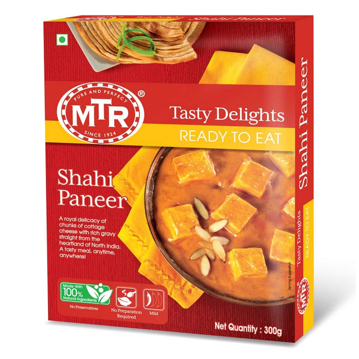 Buy MTR Shahi Paneer (Ready to Eat) - 300 gm