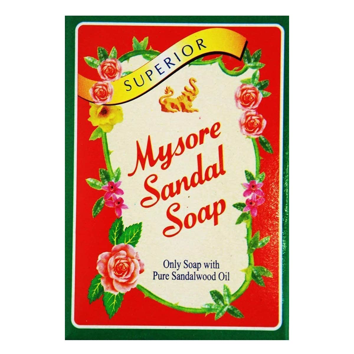 Buy Mysore Sandal Soap with Pure Sandalwood Oil - 75 gm