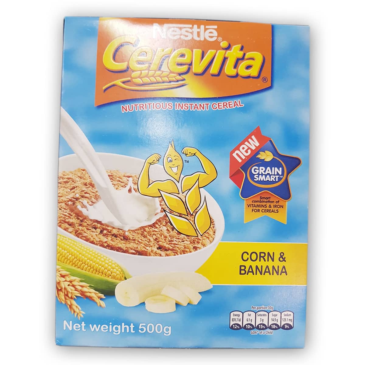 Buy Nestle Cerevita Instant Cereal Corn and Banana - 500 gm