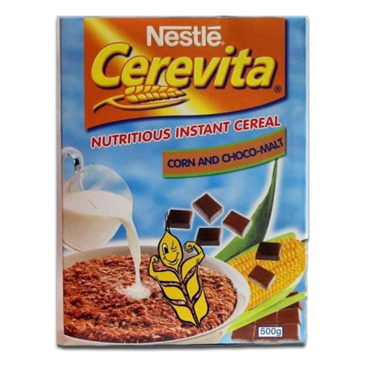 Buy Nestle Cerevita Instant Cereal Corn and Choco Malt - 500 gm