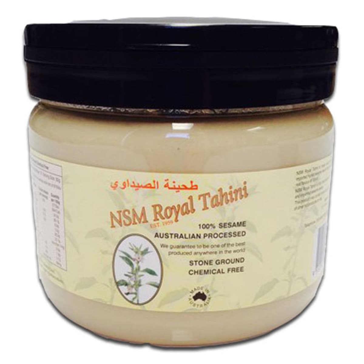 Buy NSM Royal Tahini (100% Sesame Australian Processed) - 350 gm