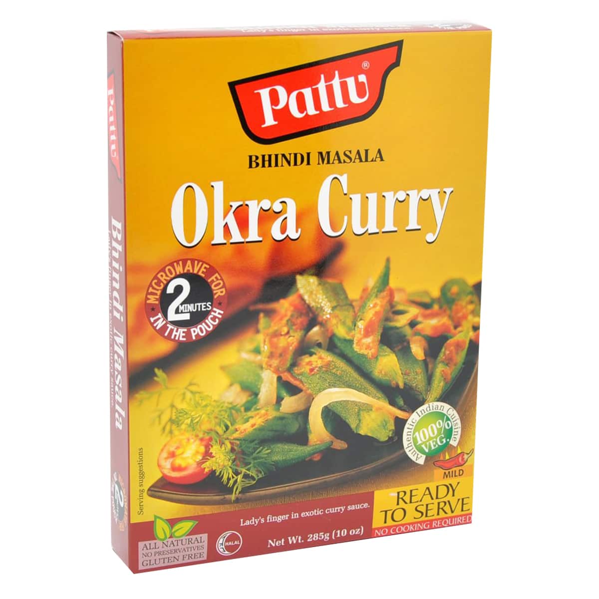 Buy Pattu Bhindi Masala (Okra Curry) Ready to Serve - 285 gm