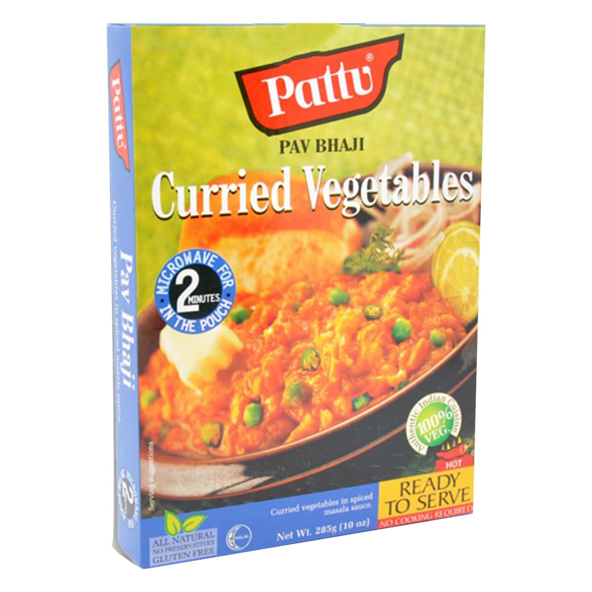 Buy Pattu Pav Bhaji (Curried Vegetables) Ready to Serve - 285 gm