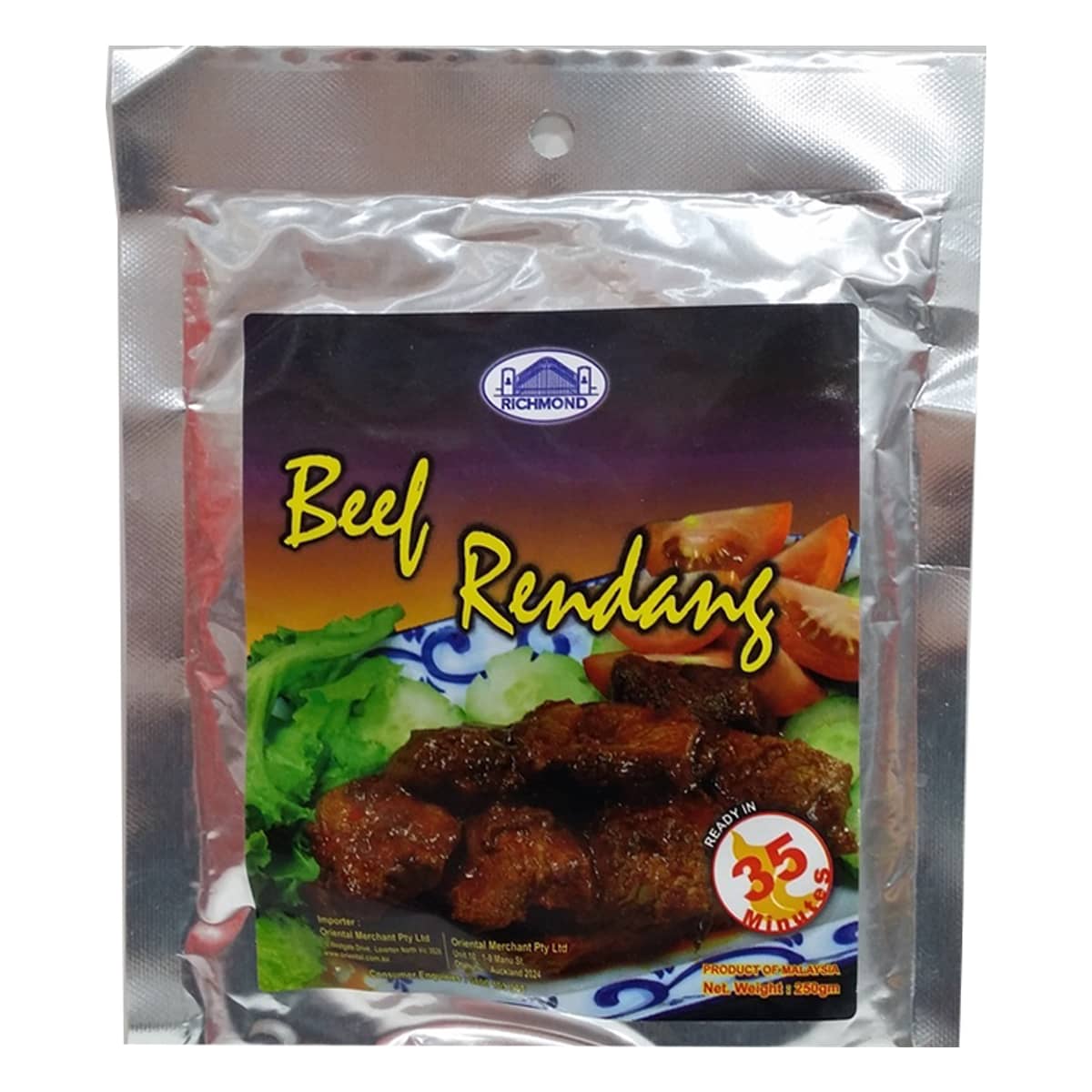 Buy Richmond Beef Rendang Paste - 250 gm