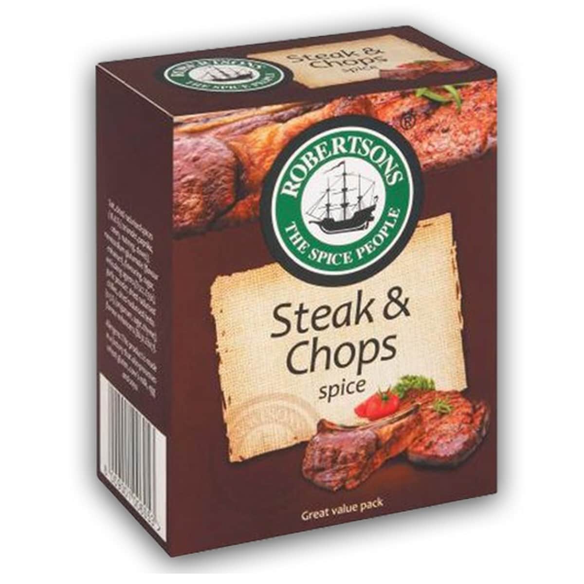 Buy Robertsons Steak and Chops Spice Refill - 80 gm