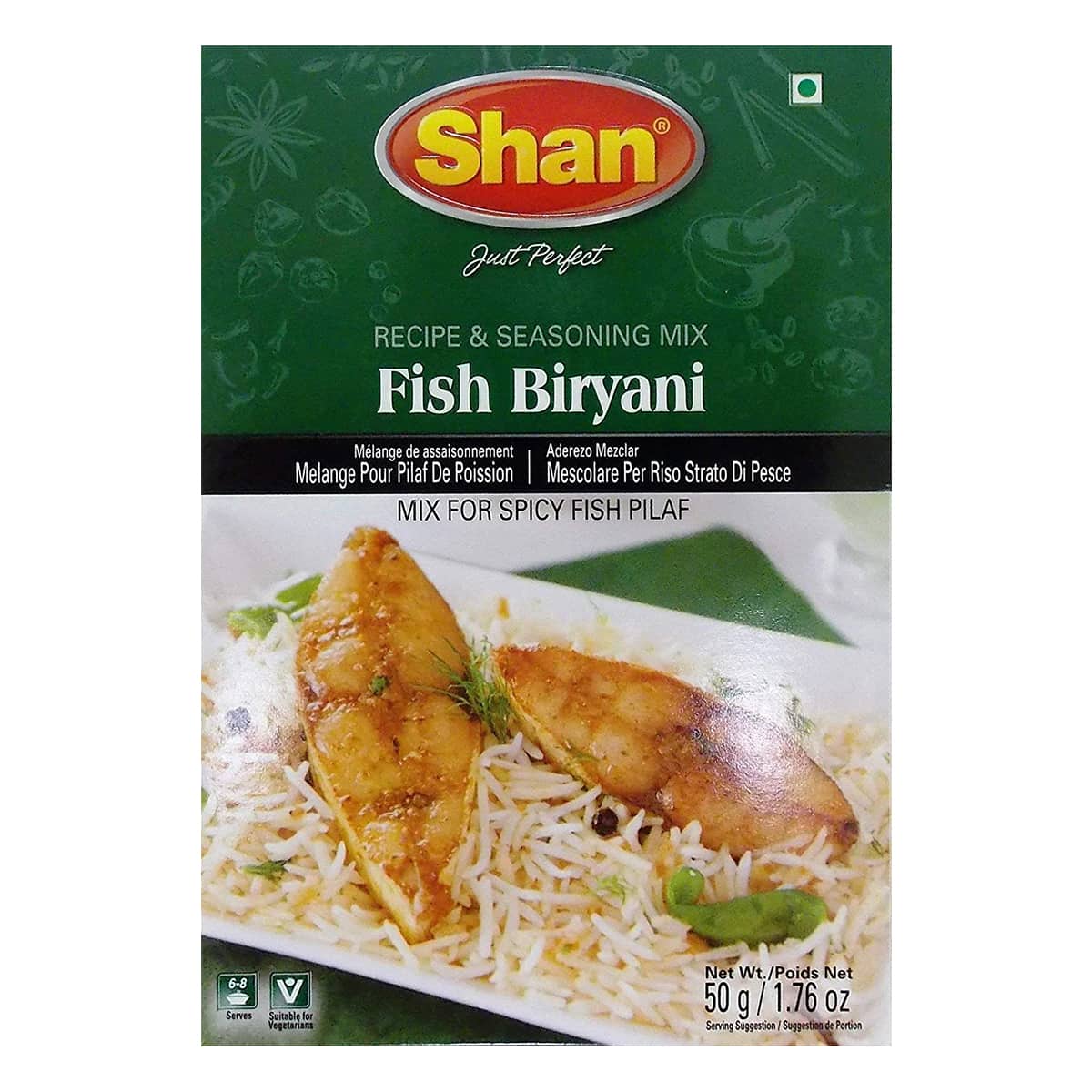 Buy Shan Fish Biryani Mix - 50 gm