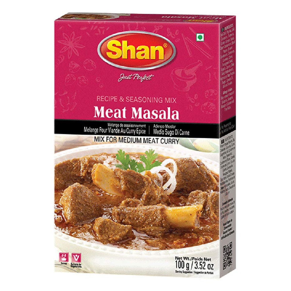 Buy Shan Meat Masala Mix - 100 gm