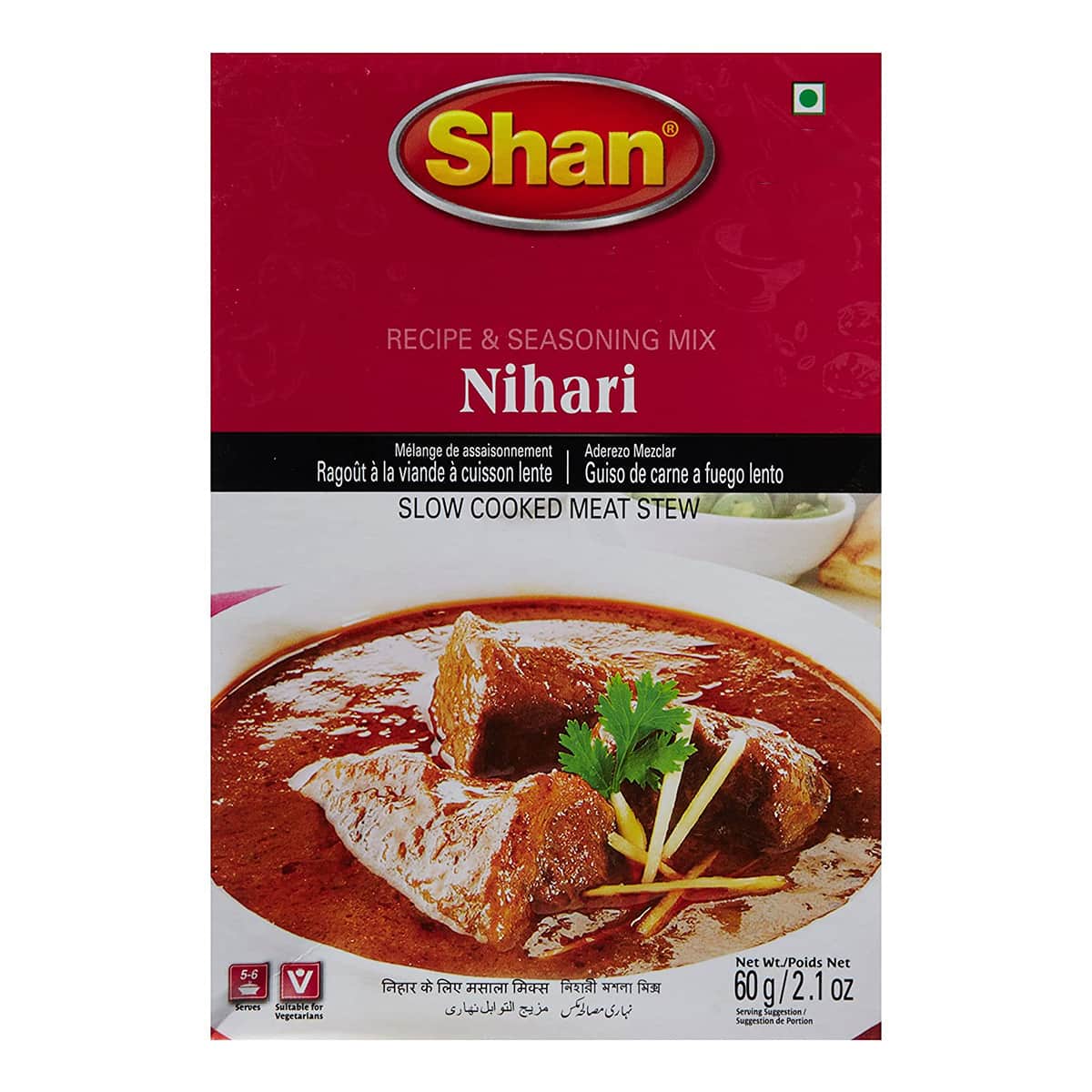 Buy Shan Nihari Curry Mix - 60 gm