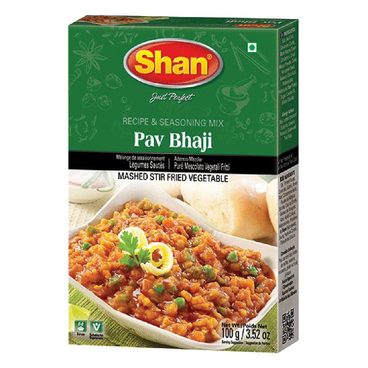 Buy Shan Pav Bhaji Mix - 100 gm