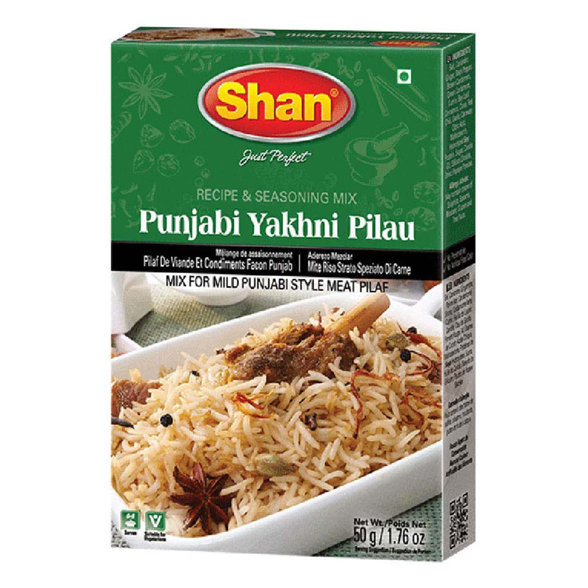 Buy Shan Punjabi Yakhni Pilau Mix - 50 gm