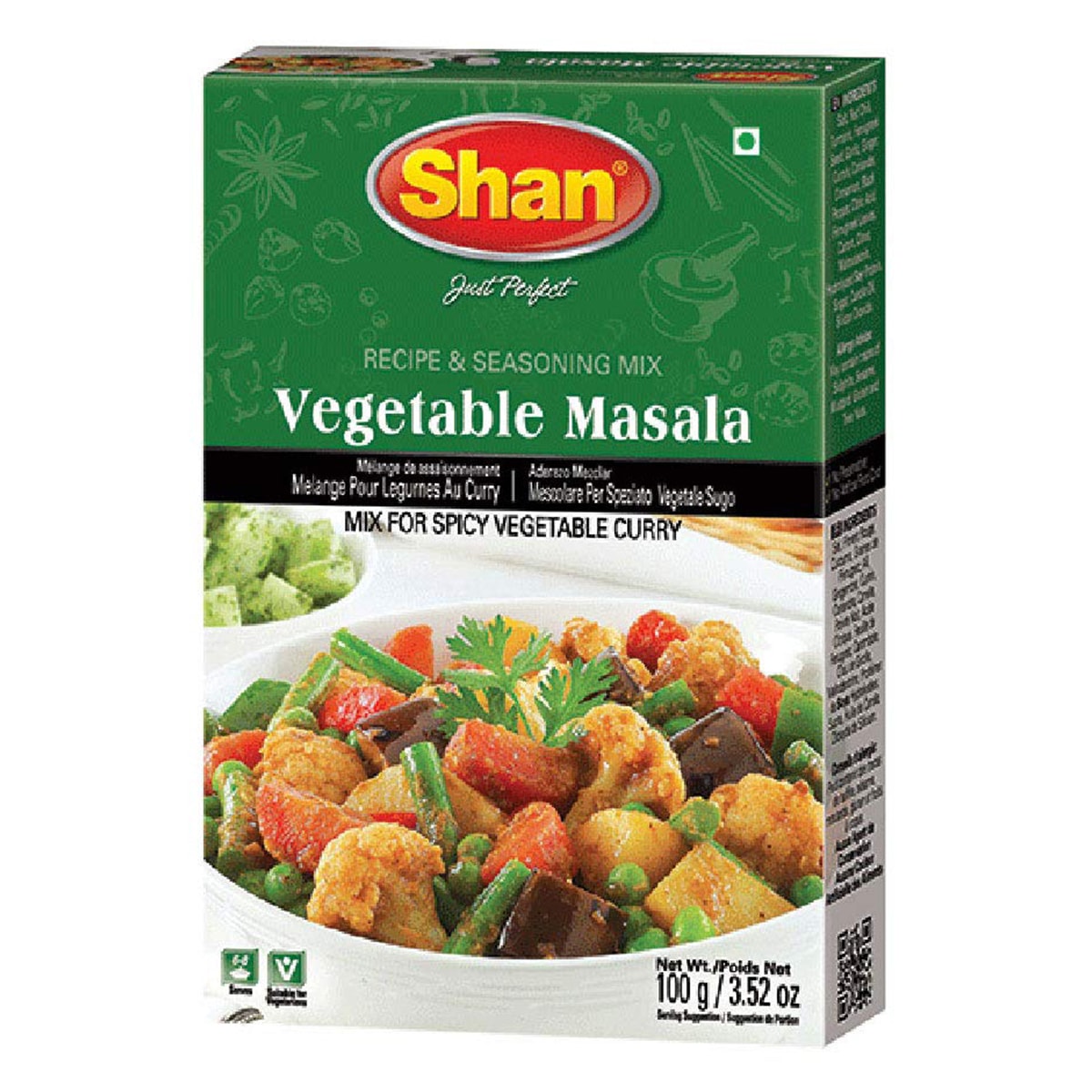 Buy Shan Vegetable Curry Mix - 100 gm