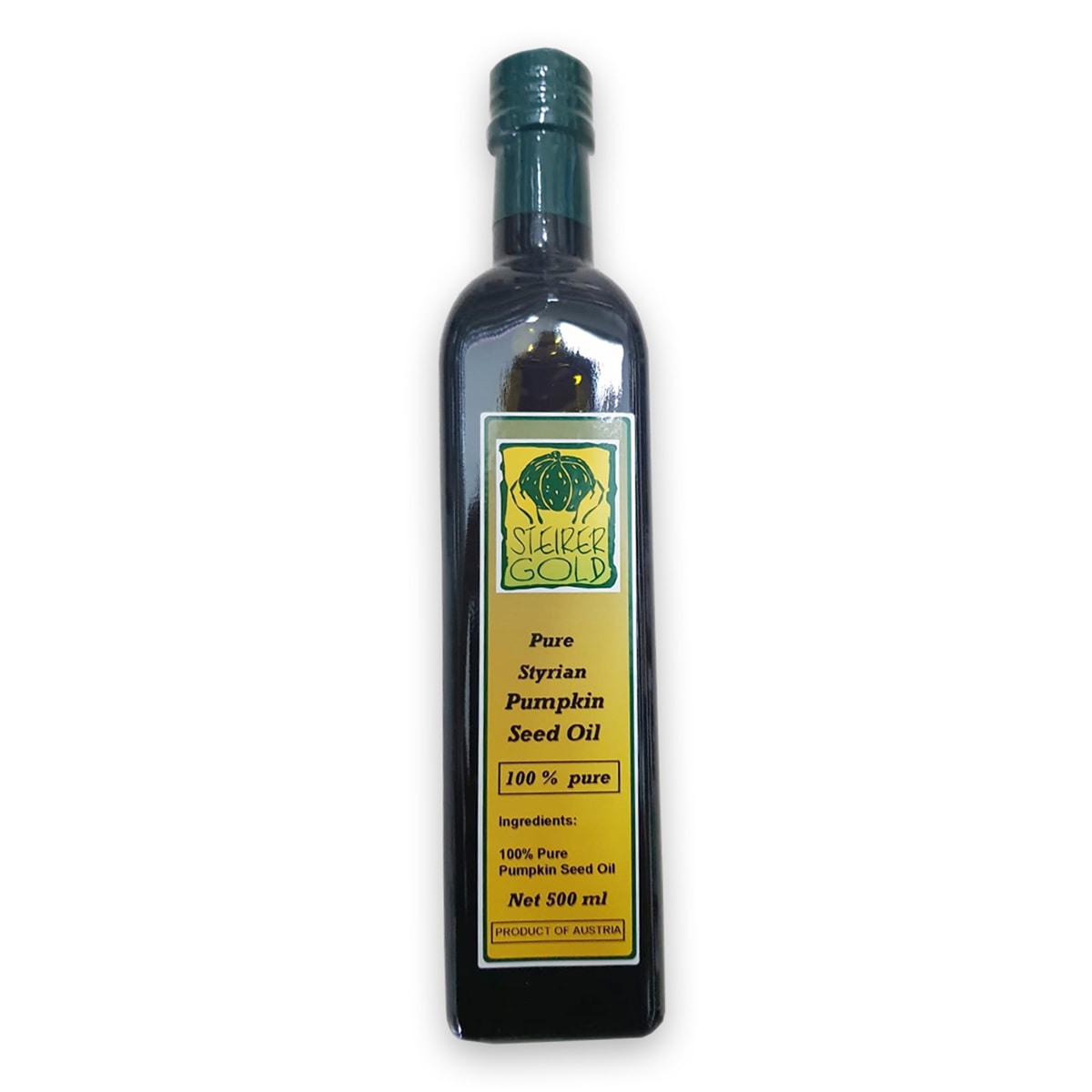 Buy Steirer Gold Pure Styrian Pumpkin Seed Oil - 500 ml