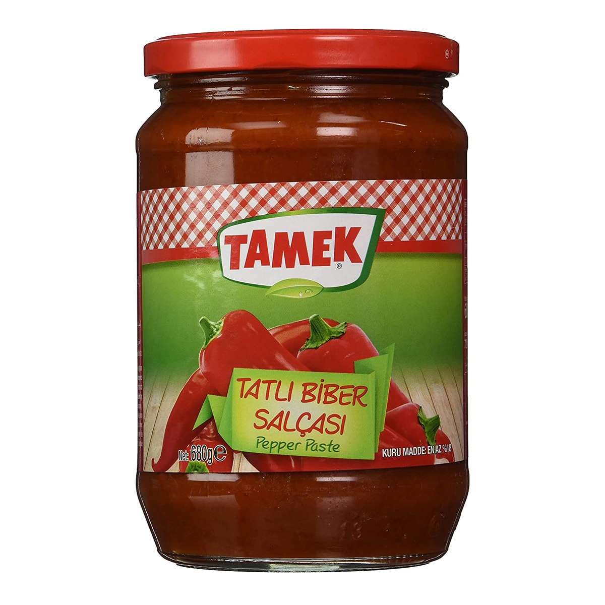 Buy Tamek Pepper Paste Hot (Tatli Biber Salcasi) - 680 gm