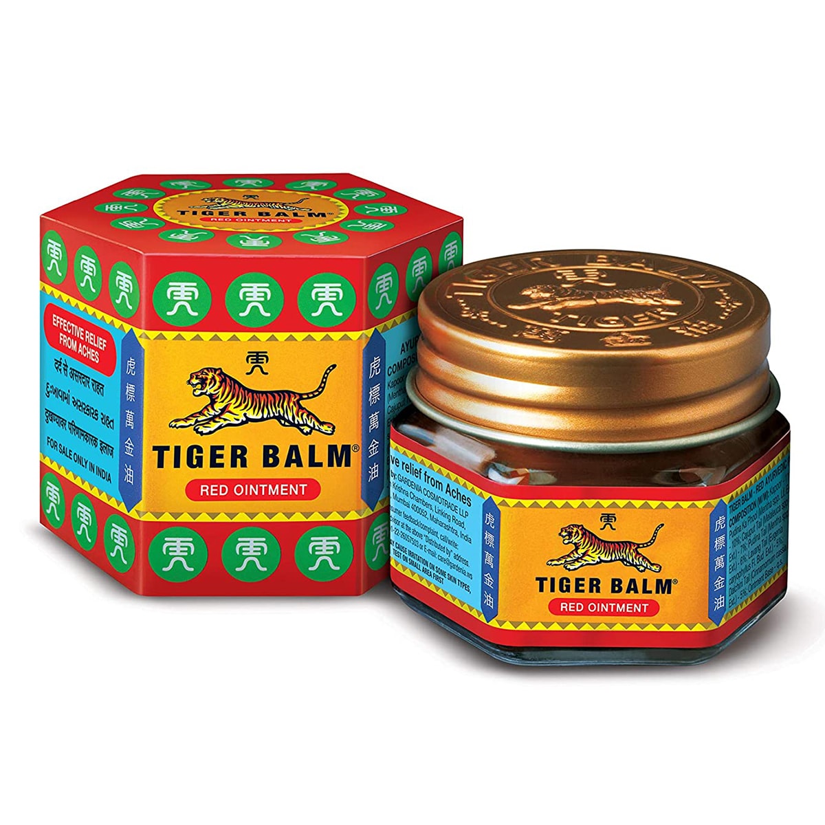 Buy Tiger Balm Red Ointment Classic - 19 gm