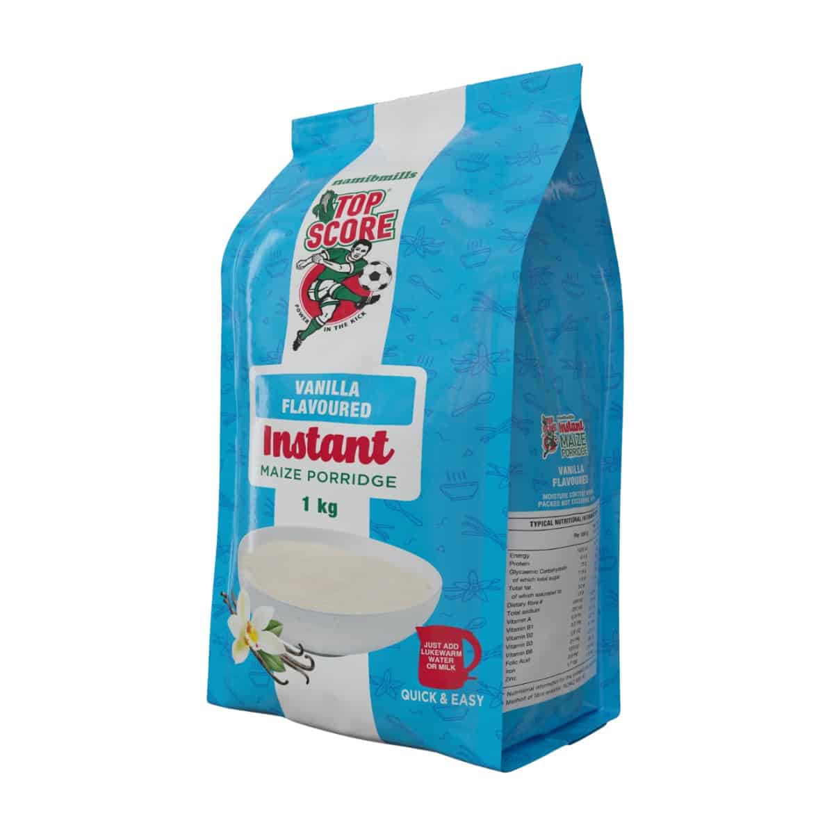 Buy Top Score Instant Maize Porridge (Vanilla Flavoured) - 1 kg